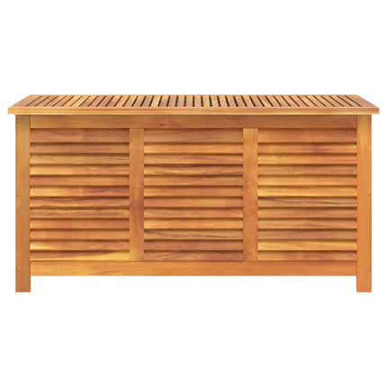 Dynbox 113x50x56 cm massivt akaciaträ