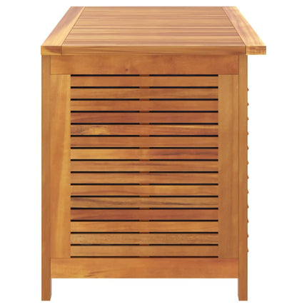 Dynbox 113x50x56 cm massivt akaciaträ
