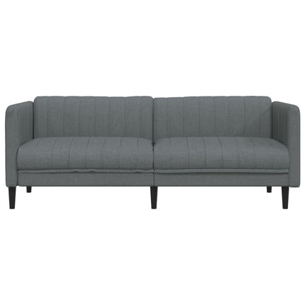 Soffa 3-sits mörkgrå tyg