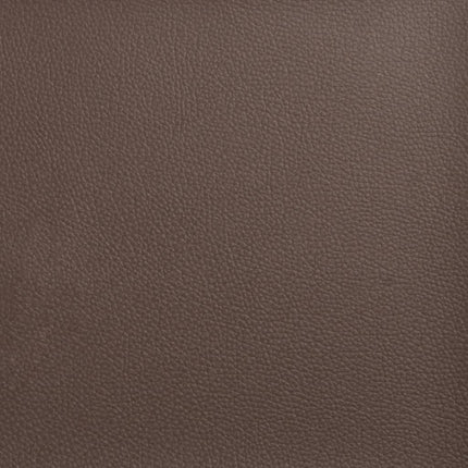Chesterfieldsoffa 3-sits brun konstläder