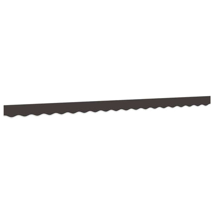 Markisvolang antracit randig 400 cm