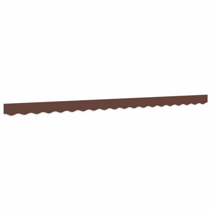 Markisvolang brun randig 400 cm