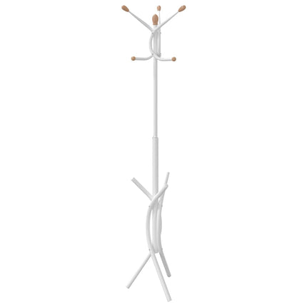 Klädhängare vit 176 cm pulverlackerat järn