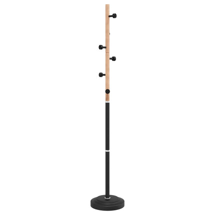 Klädhängare svart 177 cm pulverlackerat järn