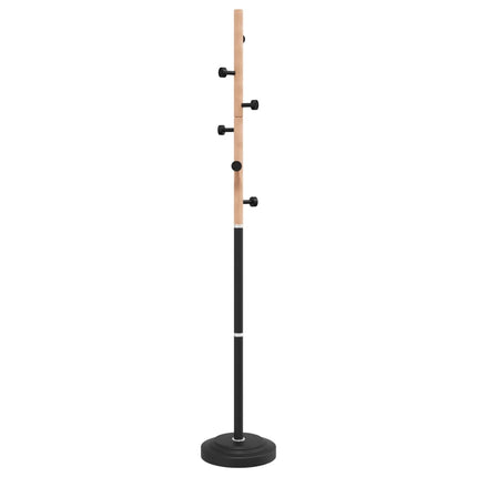 Klädhängare svart 177 cm pulverlackerat järn