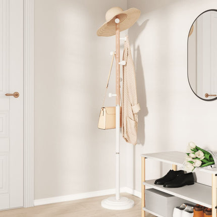 Klädställning vit 177 cm pulverlackerat järn