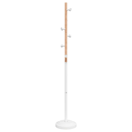 Klädställning vit 177 cm pulverlackerat järn