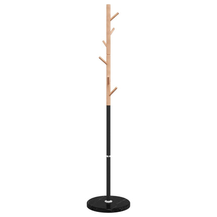 Klädställning svart 172 cm pulverlackerat järn