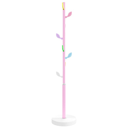 Klädhängare rosa 172 cm pulverlackerat järn