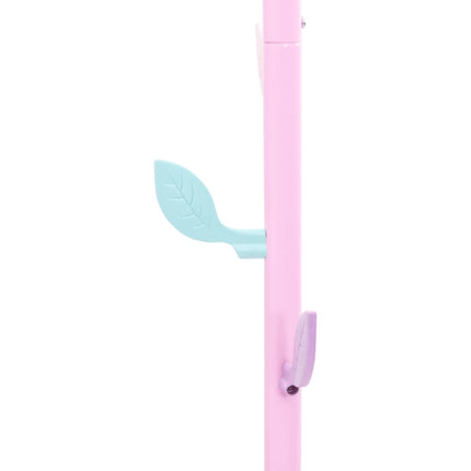 Klädhängare rosa 172 cm pulverlackerat järn