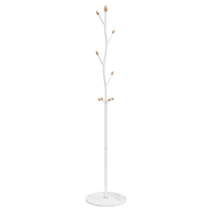 Klädställning vit 177 cm pulverlackerat järn