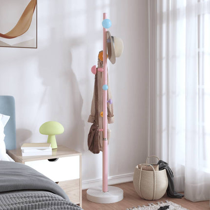 Klädhängare rosa 172 cm pulverlackerat järn