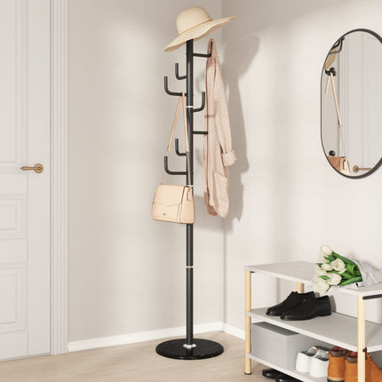 Klädhängare svart 183 cm pulverlackerat järn