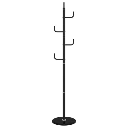 Klädhängare svart 183 cm pulverlackerat järn