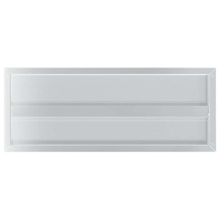 Vägghyllor 2 st 75x30 cm silver rostfritt stål