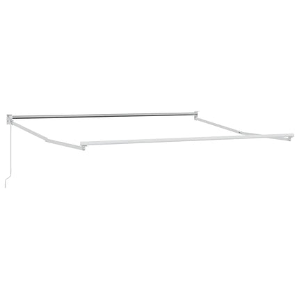 Markis manuellt infällbar vinröd 300x250 cm