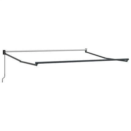 Markis manuellt infällbar vinröd 300x250 cm