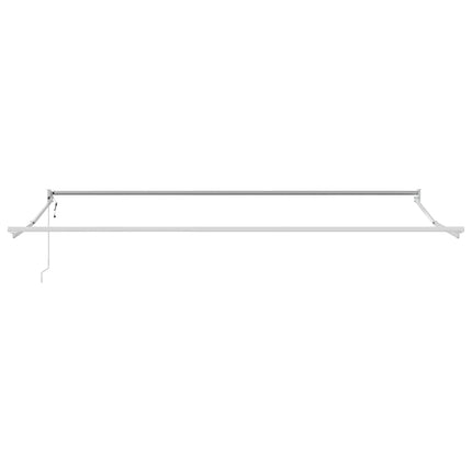 Markis automatiskt infällbar vinröd 400x300 cm