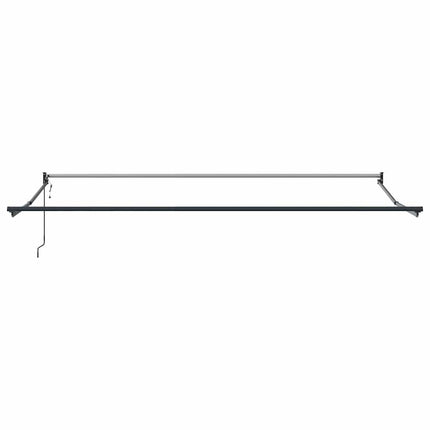 Markis automatiskt infällbar vinröd 450x300 cm