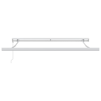 Markis manuellt infällbar vinröd 300x250 cm