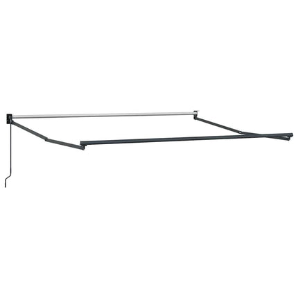 Markis manuellt infällbar 300x250 cm brun