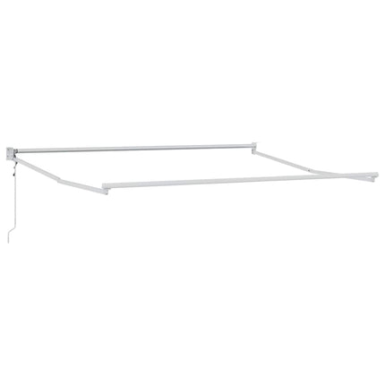 Markis automatiskt infällbar brun 300x250 cm