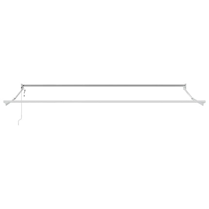 Markis automatiskt infällbar 500x300 cm brun