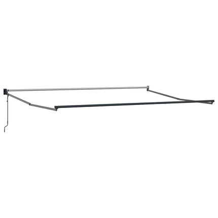 Markis automatiskt infällbar 500x300 cm brun
