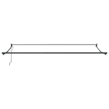 Markis automatiskt infällbar 500x300 cm brun