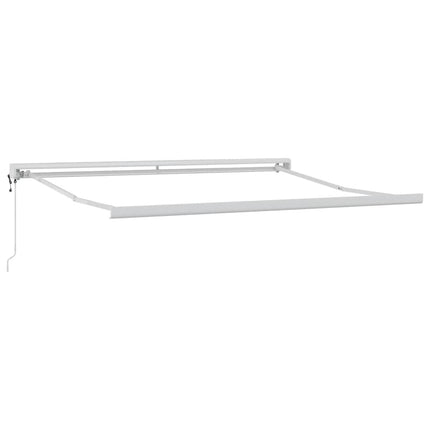 Markis automatiskt infällbar brun 300x250 cm