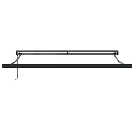 Markis automatiskt infällbar brun 300x250 cm