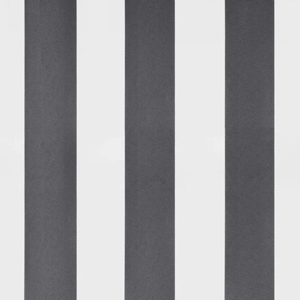 Markis manuellt infällbar antracit&vit 500x350 cm