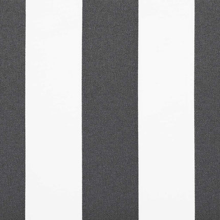 Markis manuellt infällbar antracit&vit 500x300 cm