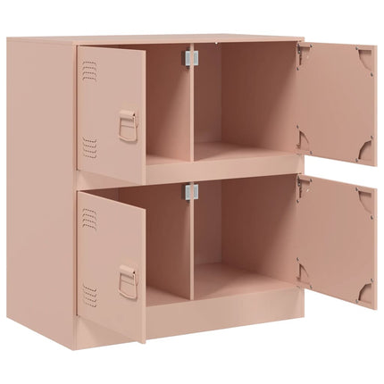 Skänk rosa 67x39x73 cm stål