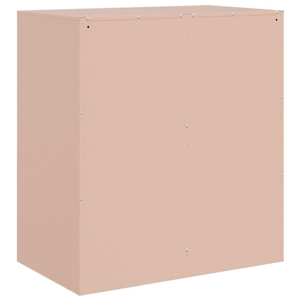 Skänk rosa 67x39x73 cm stål