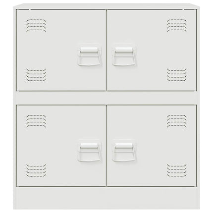 Skänk vit 67x39x73 cm stål
