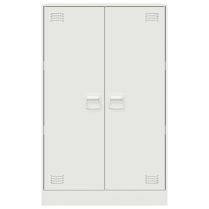 Skänk vit 67x39x107 cm stål