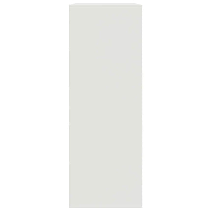 Skänk vit 67x39x107 cm stål