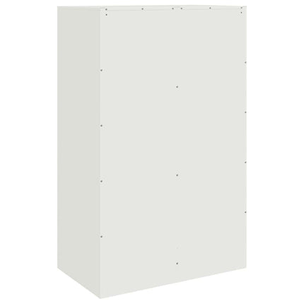 Skänk vit 67x39x107 cm stål