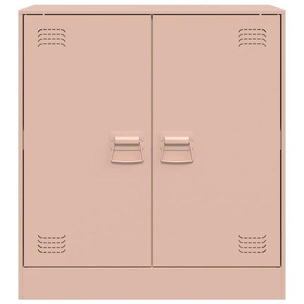 Skänk rosa 67x39x73 cm stål