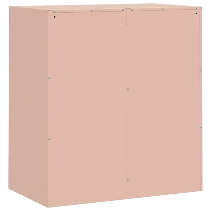 Skänk rosa 67x39x73 cm stål