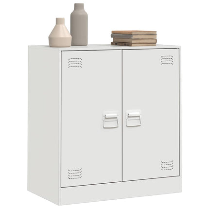 Skänk vit 67x39x73 cm stål