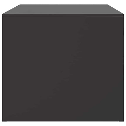 Soffbord svart 67x50x44 cm stål