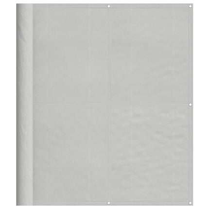 Balkongskärm ljusgrå 120x300 cm 100% polyester oxford