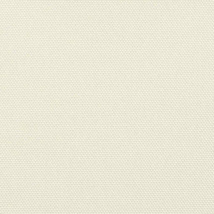 Balkongskärm gräddvit 75x800 cm 100% polyester oxford
