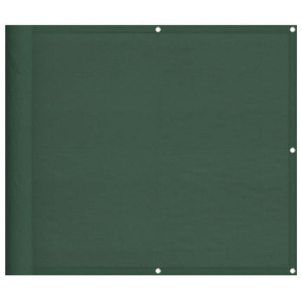 Balkongskärm mörkgrön 90x800 cm 100% polyester oxford