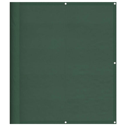 Balkongskärm mörkgrön 120x700 cm 100% polyester oxford