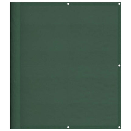 Balkongskärm mörkgrön 120x800 cm 100% polyester oxford
