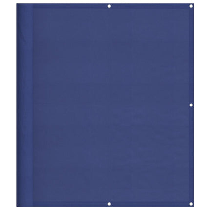 Balkongskärm blå 120x800 cm 100% polyester oxford