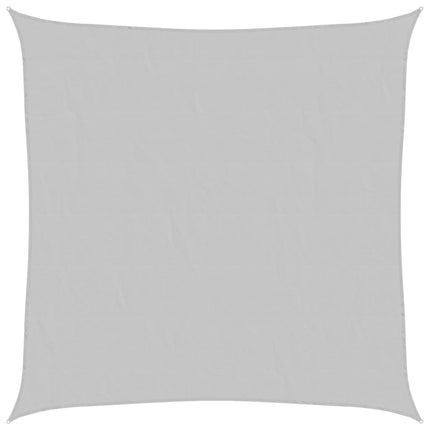 Solsegel ljusgrå 2,5x2,5 m 100% polyesteroxford